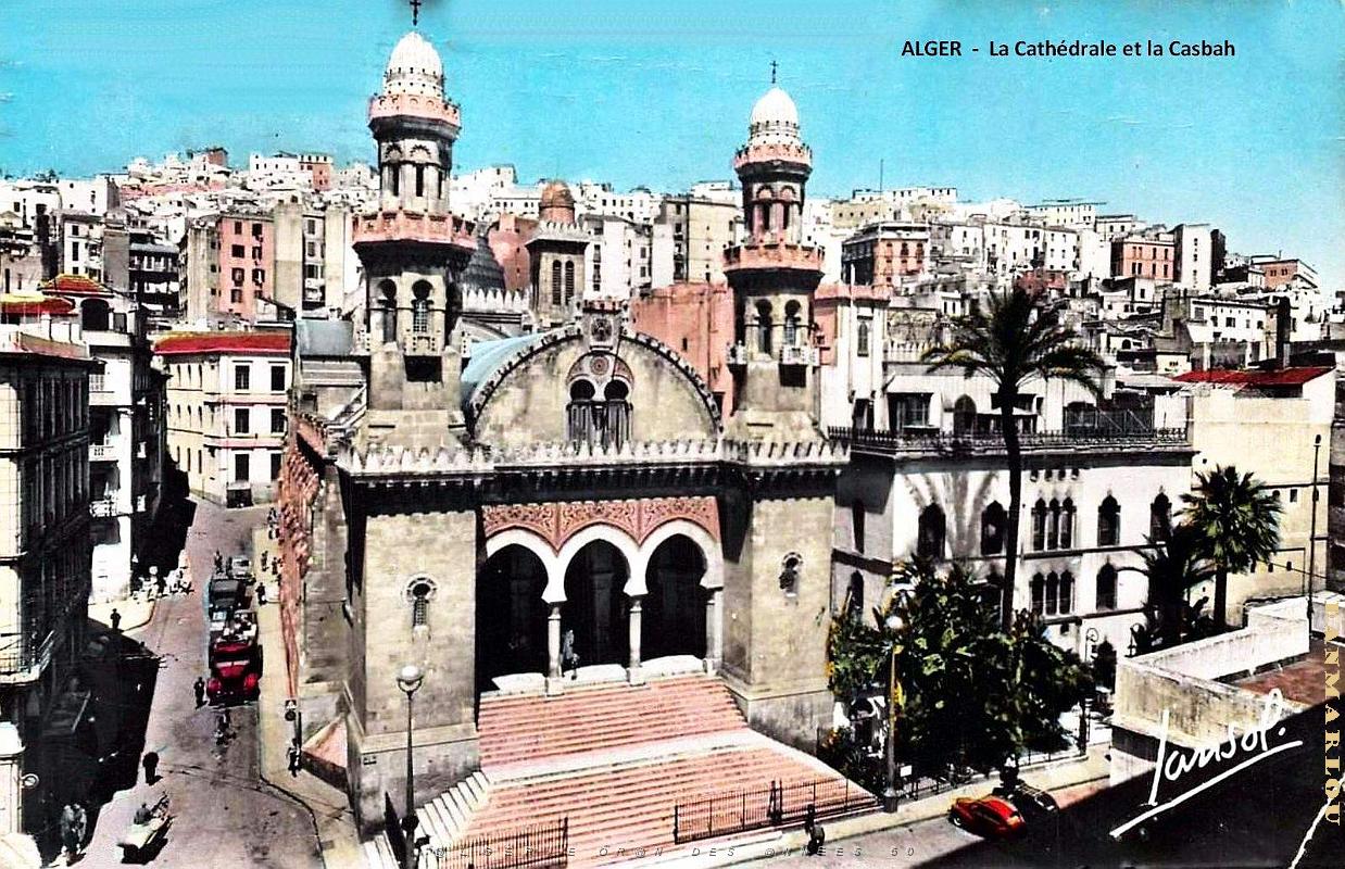 Alger - Cathedrale et Casbah - 1956.jpg